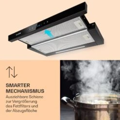 Mariana Neo 60 Flachschirmhaube 60cm 640 M³/h Abluft LED -Klarstein 10035926 de 0005 logo