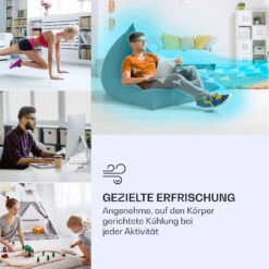 IceWind Max 3-in-1 Luftkühler 330 M³/h 60W 6 Ltr Timer Fernbedienung -Klarstein 10036067 de 0003 logo