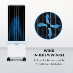 Maxflow Smart 3-in-1 Luftkühler Ventilator 5L WiFi Fernbedienung -Klarstein 10036091 de 0005 logo