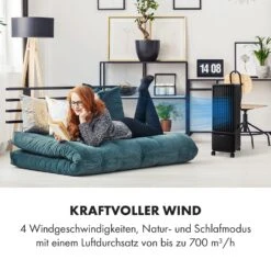 Maxflow Smart 3-in-1 Luftkühler 5L WiFi Fernbedienung 2x Eispack -Klarstein 10036092 de 0004 logo