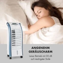 Maxfresh Ocean Ventilator Luftkühler 6L 65W Fernbedienung 2x Eispack -Klarstein 10036141 de 0006 logo