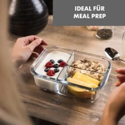 Hopewell Frischhaltedosen 3er Set 1040ml Borosilikatglas Deckel Tasche -Klarstein 10036364 de 0002 logo