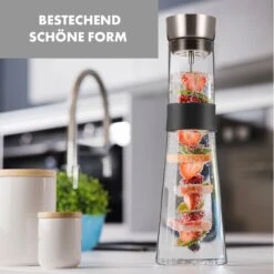 Sile Karaffe 1,6 Liter Borosilikatglas Fruchtspieß Mit Stopper -Klarstein 10036369 de 0003 logo
