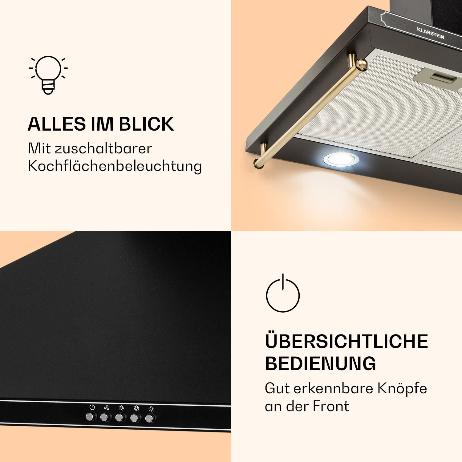 Victoria 90 Dunstabzugshaube 90cm Retro-Design 644,5m³/h 2 LED-Lampen 6 Victoria 90 Dunstabzugshaube 90cm Retro-Design 644,5m³/h 2 LED-Lampen – Bild 4