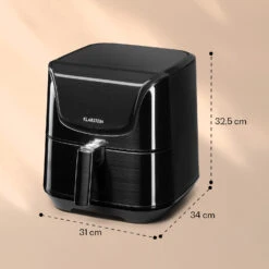 AeroVital Deluxe Heißluftfritteuse 1700W 5,4 Liter Edelstahl 15 AeroVital Deluxe Heißluftfritteuse 1700W 5,4 Liter Edelstahl -Klarstein 10036476 yy 0007 logo