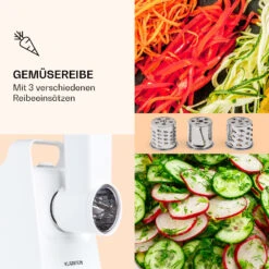 Mighty Mince Elektrischer Fleischwolf 500 - 1361 Watt 3 Lochscheiben -Klarstein 10036478 de 0005 logo