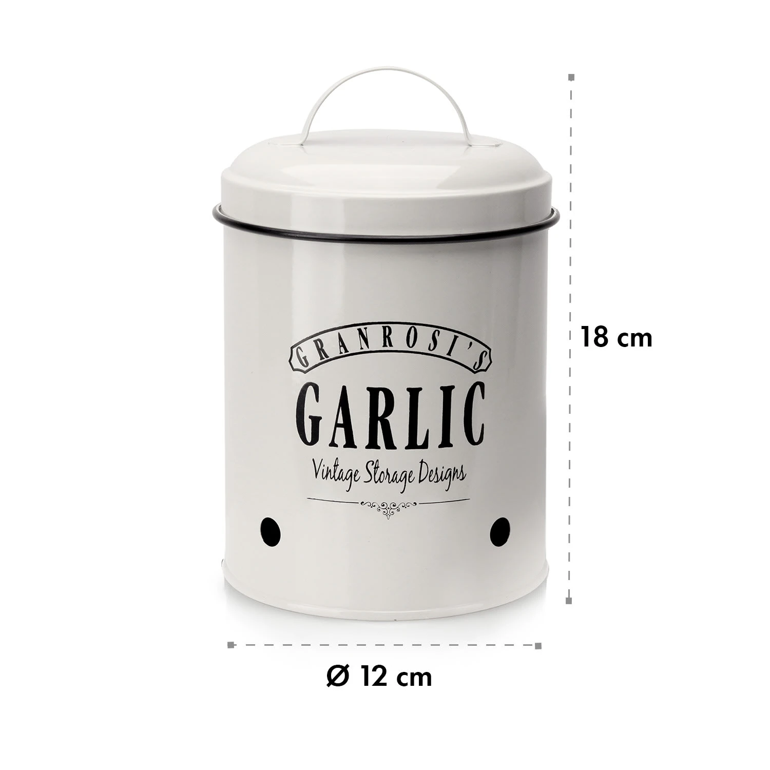 Montana Knoblauchtopf Emaille-Stahlblech 12 X 18 Cm (ØxH) Rostfrei 8 Montana Knoblauchtopf Emaille-Stahlblech 12 X 18 Cm (ØxH) Rostfrei – Bild 6