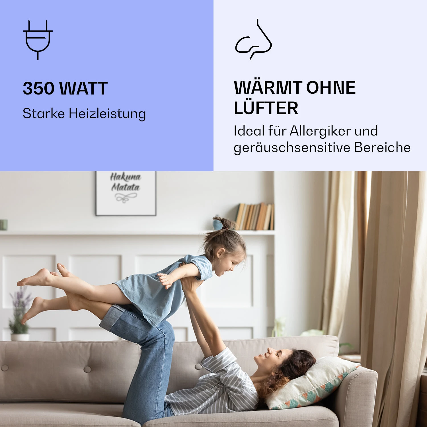 Wonderwall Air Art Smart Infrarotheizung Motto 60x60cm 350W 7 Wonderwall Air Art Smart Infrarotheizung Motto 60x60cm 350W – Bild 5