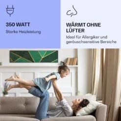 Wonderwall Air Art Smart Infrarotheizung Grüne Linie 120x30cm 350W 14 Wonderwall Air Art Smart Infrarotheizung Grüne Linie 120x30cm 350W -Klarstein 10037845 de 0005 logo