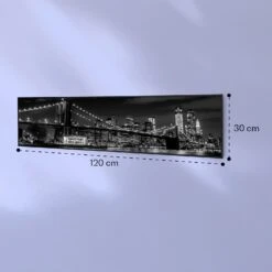 Wonderwall Air Art Smart Infrarotheizung Brücke 120x30cm 350W -Klarstein 10037853 yy 0007 logo