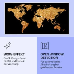 Wonderwall Air Art Smart Infrarotheizung Goldene Karte 120x60cm 700W 15 Wonderwall Air Art Smart Infrarotheizung Goldene Karte 120x60cm 700W -Klarstein 10037874 de 0006 logo