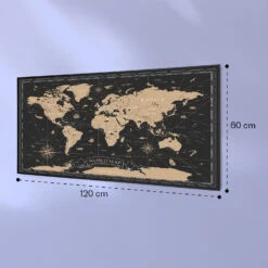 Wonderwall Air Art Smart Infrarotheizung Nachtkarte 120x60cm 700W -Klarstein 10037875 yy 0007 logo