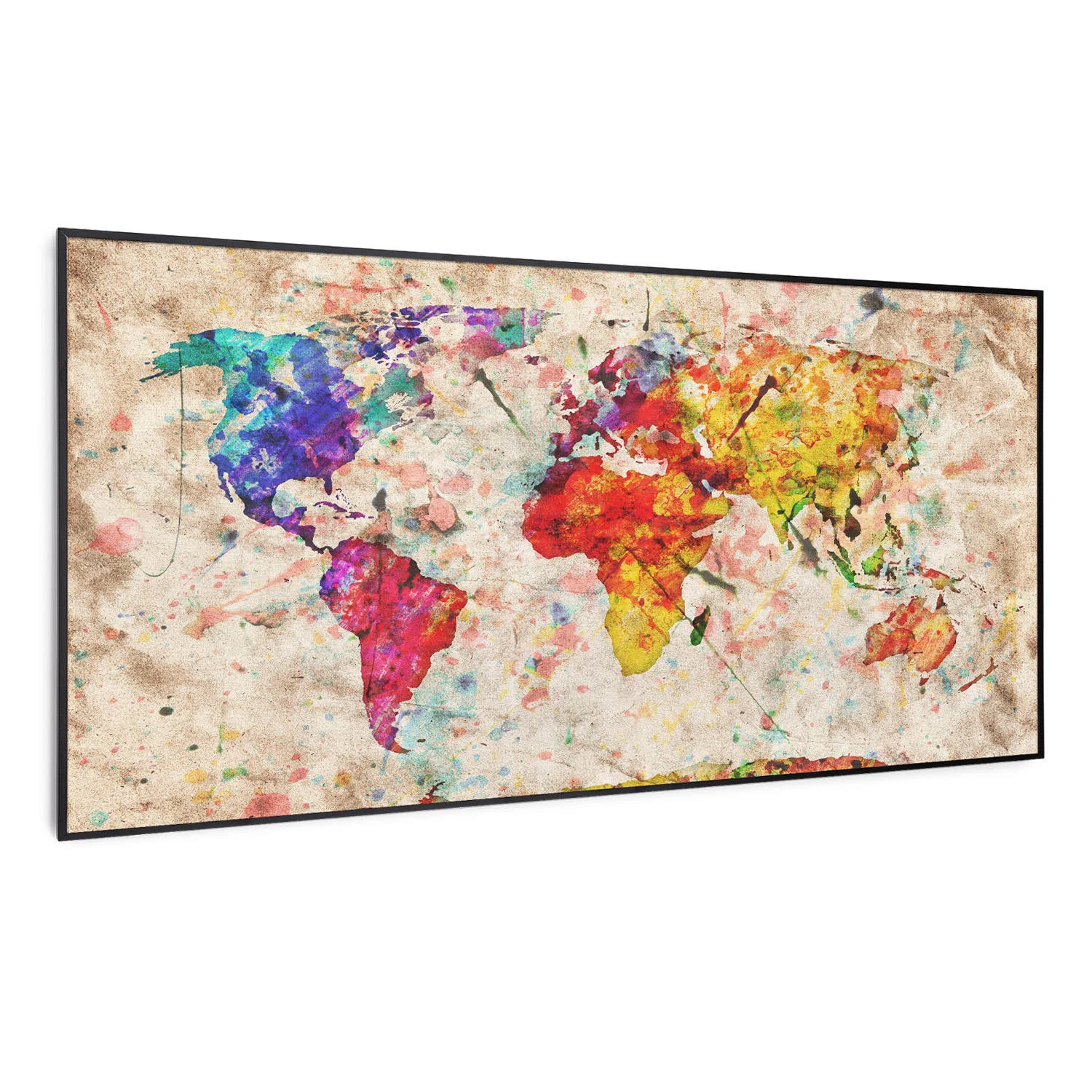 Wonderwall Air Art Smart Infrarotheizung Farbige Karte 120x60cm 700W 3 Wonderwall Air Art Smart Infrarotheizung Farbige Karte 120x60cm 700W