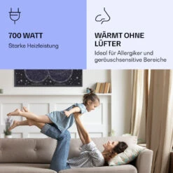 Wonderwall Air Art Smart Infrarotheizung Himmelskarte 120x60cm 700W -Klarstein 10037892 de 0005 logo