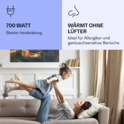 Wonderwall Air Art Smart Infrarotheizung Bergstraße 120x60cm 700W -Klarstein 10037902 de 0005 logo