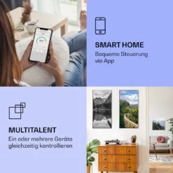 Wonderwall Air Art Smart Infrarotheizung See 60x120cm 700W -Klarstein 10037903 de 0002 logo