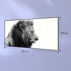 Wonderwall Air Art Smart Infrarotheizung Löwe 60x120cm 700W -Klarstein 10037925 yy 0007 logo
