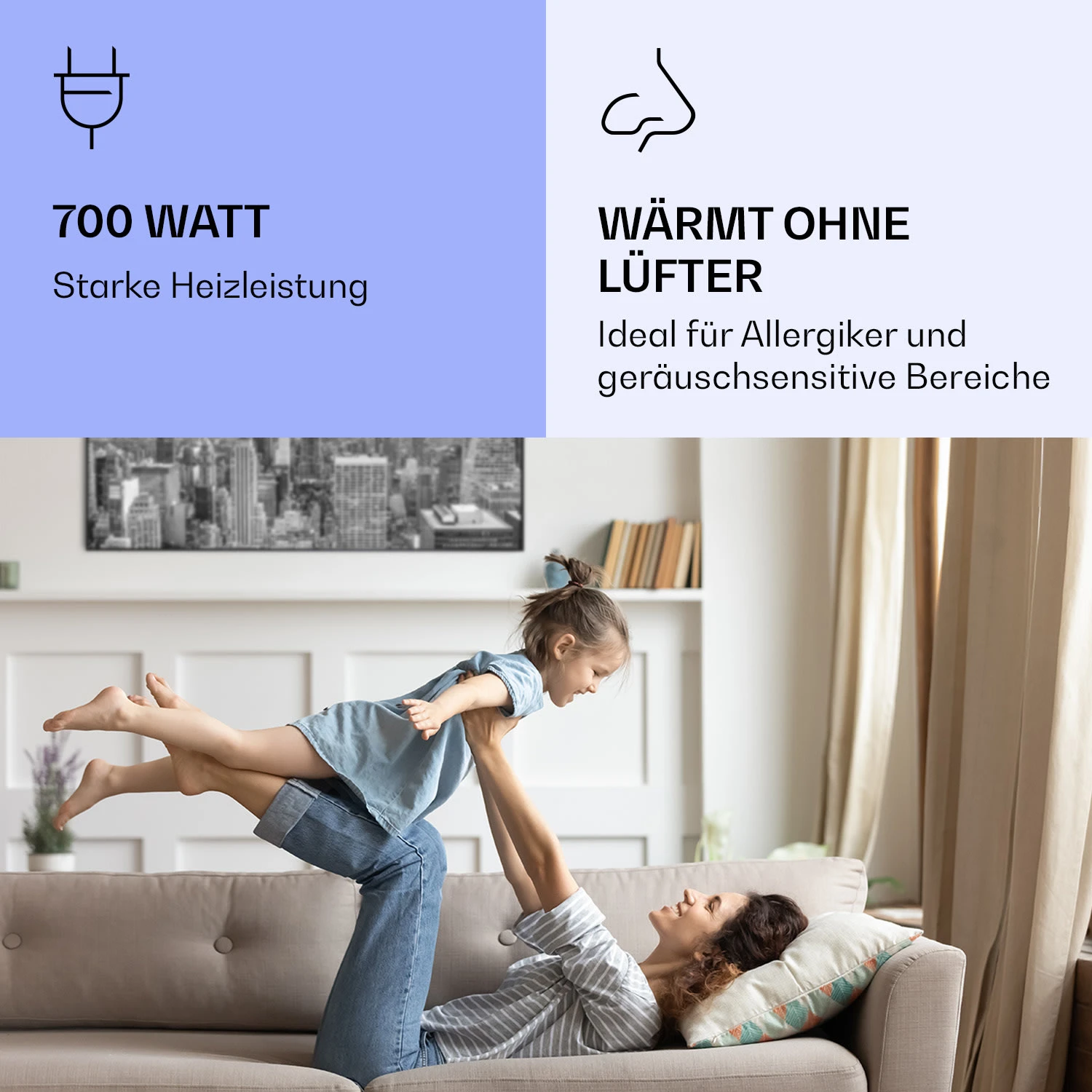 Wonderwall Air Art Smart Infrarotheizung New York City 120x60cm 700W 7 Wonderwall Air Art Smart Infrarotheizung New York City 120x60cm 700W – Bild 5