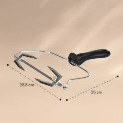 AeroVital Cube Chef Heißluftfritteuse Rotisseriespieß & Drehspießheber Edelstahl -Klarstein 10037976 yy 0004 logo