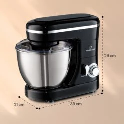 Bella Mini Rührmaschine 1200 W 6 Stufen 4 Liter Edelstahl Pulsfunktion 13 Bella Mini Rührmaschine 1200 W 6 Stufen 4 Liter Edelstahl Pulsfunktion -Klarstein 10037980 yy 0006 logo
