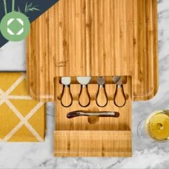 XXL-Käsebrett Schublade 34 X 4,5 X 34 Cm Käsebesteck Pflegeleicht 11 XXL-Käsebrett Schublade 34 X 4,5 X 34 Cm Käsebesteck Pflegeleicht -Klarstein 10038083 yy 0004 logo