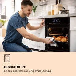 Illuminosa Smart Einbaubackofen 2800W 11 Funktionen App-Steuerung -Klarstein 10038335 de 0002 logo