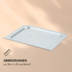 AeroVital Jumbo Heißluftfritteuse Abtropfblech Edelstahl -Klarstein 10038344 de 0004 logo