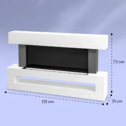 Studio Light & Fire 3 Smart Kamin 1000/2000W MDF WiFi-Steuerung -Klarstein 10038383 yy 0007 logo