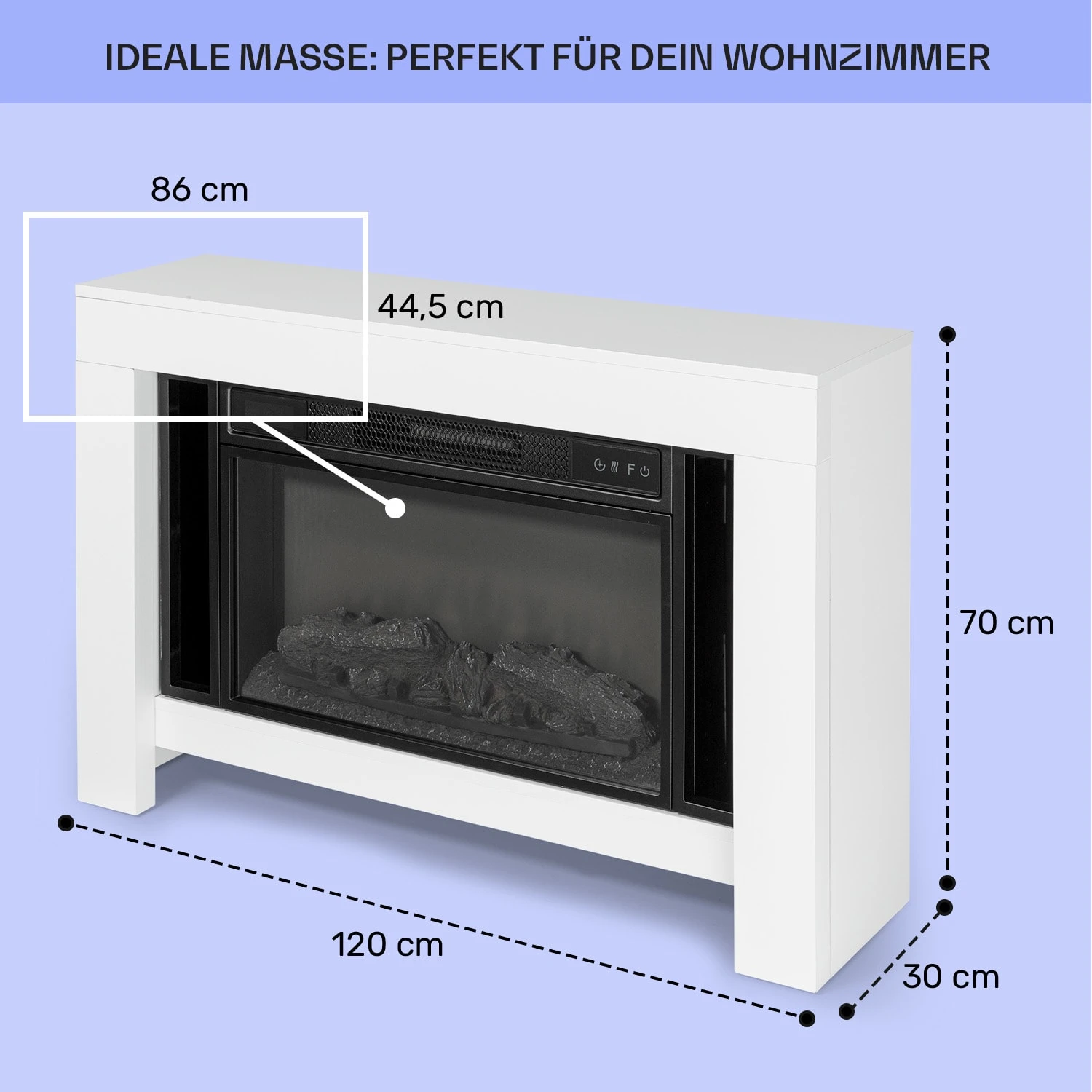Studio Loft 2 Elektrokamin 1900 W LED-Technik Fernbedienung 7 Studio Loft 2 Elektrokamin 1900 W LED-Technik Fernbedienung – Bild 5