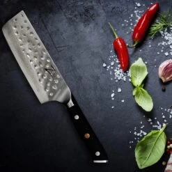 Alpha-Royal Japanese Serie 6" Nakiri Kochmesser Damaszener-Stahl -Klarstein 10038994 de 0004 logo