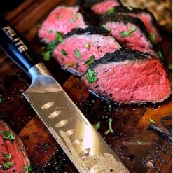 Comfort Pro Serie 12" Aufschnittmesser 56 HRC Edelstahl -Klarstein 10039023 yy 0004 logo