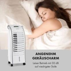 Maxfresh Ventilator Luftkühler 4-in-1 6L-Wassertank 55W Timer-Funktion -Klarstein 10039393 de 0006 logo