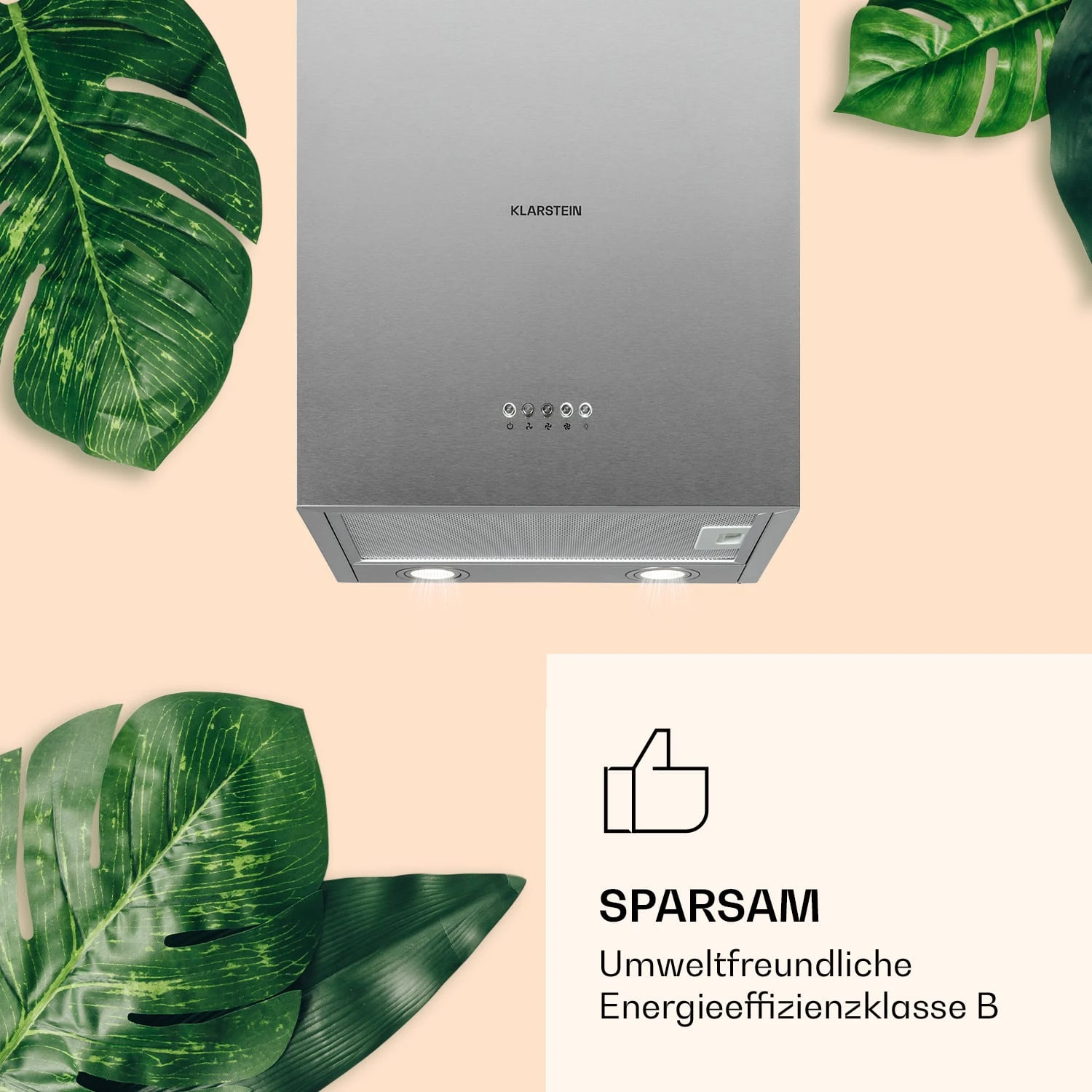 Monumenta Wandabzugshaube Aluminium 559m³/h LED EEK B 6 Monumenta Wandabzugshaube Aluminium 559m³/h LED EEK B – Bild 4