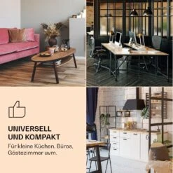 Audrey Retro-Kühlschrank 70 Liter 3 Regale 2 Türfächer Innenbeleuchtung -Klarstein 10039692 de 0005 logo