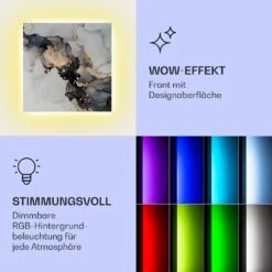 Mojave 500 Smart 2-in-1 Heizgerät Infrarot Konvektor 60x60cm 500W RGB-Licht 12 Mojave 500 Smart 2-in-1 Heizgerät Infrarot Konvektor 60x60cm 500W RGB-Licht -Klarstein 10039813 de 0003 logo