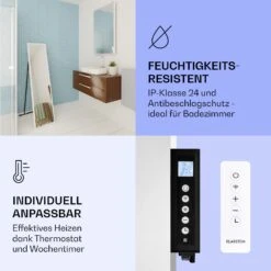 La Palma 900 Smart Infrarotstrahler Konvektor 40x160cm 900W Spiegel Standfuß -Klarstein 10039840 de 0007 logo