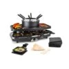 Entrecote 2-in-1 Raclette-Grill & Fondue Naturstein 1100W 8 Personen -Klarstein 10039922 yy 0001 titel title