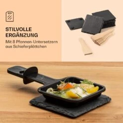 Steaklette Raclette Raclette-Grill Mit Zubehör Für 8 Personen -Klarstein 10039925 de 0005 logo