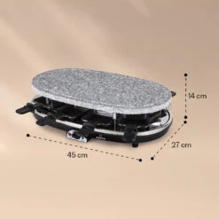 Steaklette Raclette Raclette-Grill Mit Zubehör Für 8 Personen -Klarstein 10039925 yy 0006 logo