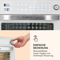 Vigor Air Heißluftfritteuse 1800 W 30 Liter 18 Programme -Klarstein 10039941 de 0003 logo