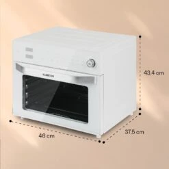 Vigor Air Heißluftfritteuse 1800 W 30 Liter 18 Programme -Klarstein 10039941 yy 0008 dimensions