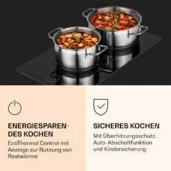 Victoria Domino Induktionskochfeld Einbau 3500W Flexzone Timer -Klarstein 10040199 de 0005 logo