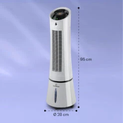 Skyscraper Ice Smart 4-in-1 Luftkühler & Ventilator WiFi 210m³/h Fernbedienung -Klarstein 10040207 yy 0007 logo