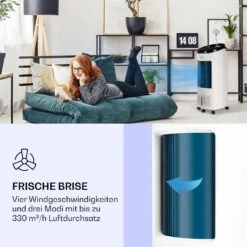 IceWind Plus Smart 4-in-1 Luftkühler Ventilator App-Steuerung 11 IceWind Plus Smart 4-in-1 Luftkühler Ventilator App-Steuerung -Klarstein 10040209 de 0002 logo