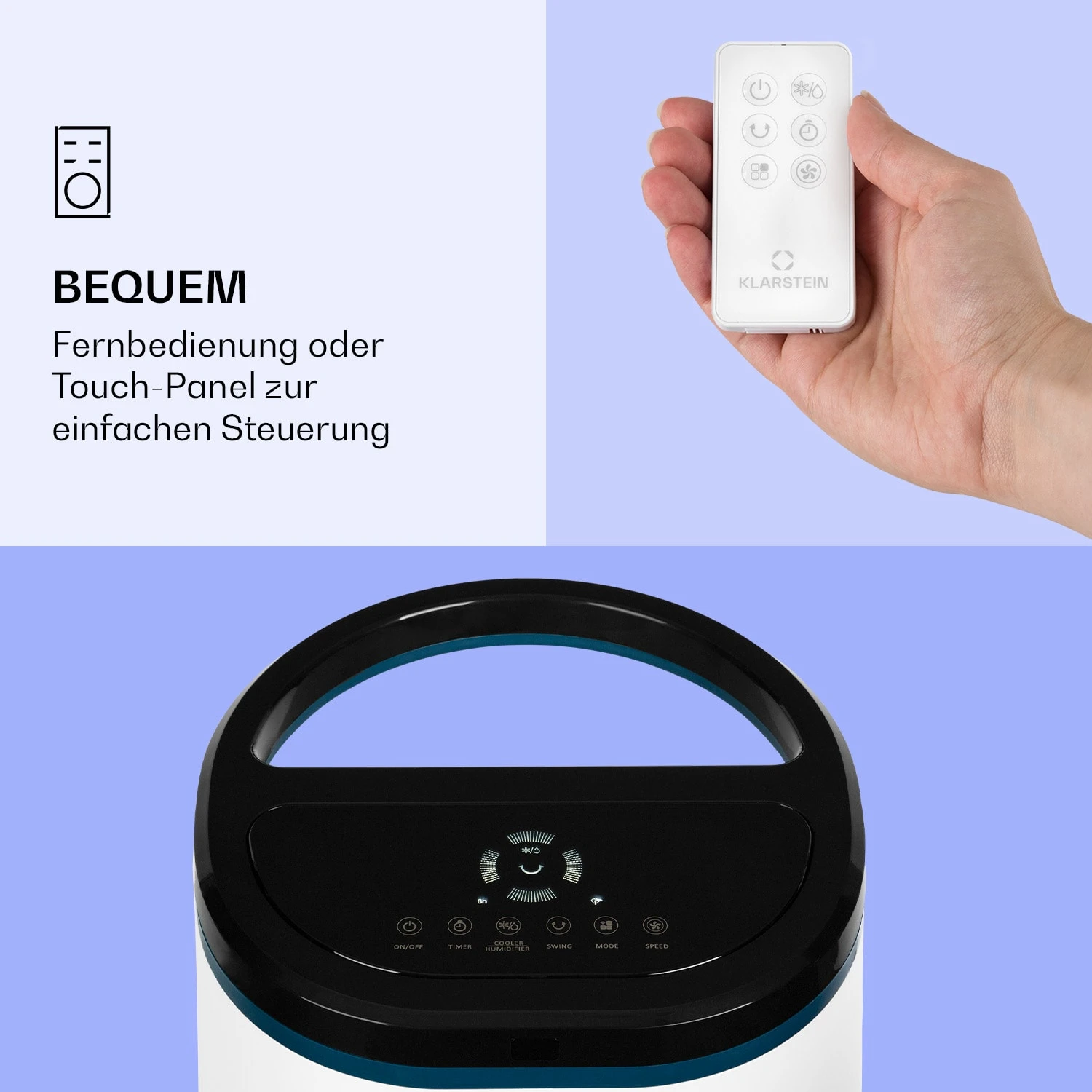 IceWind Plus Smart 4-in-1 Luftkühler Ventilator App-Steuerung 6 IceWind Plus Smart 4-in-1 Luftkühler Ventilator App-Steuerung – Bild 4