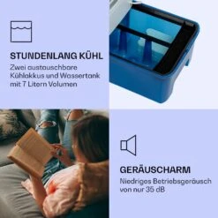 IceWind Plus Smart 4-in-1 Luftkühler Ventilator App-Steuerung 15 IceWind Plus Smart 4-in-1 Luftkühler Ventilator App-Steuerung -Klarstein 10040209 de 0006 logo