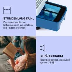 IceWind Plus Smart 4-in-1 Luftkühler Ventilator App-Steuerung -Klarstein 10040211 de 0006 logo