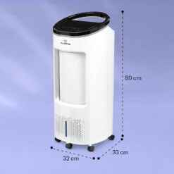 IceWind Plus Smart 4-in-1 Luftkühler Ventilator App-Steuerung -Klarstein 10040211 yy 0007 dimensions