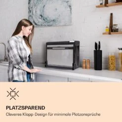 Vita-Crisp Heißluftfritteuse 1700W 10L 8 Funktionen Platzsparend 11 Vita-Crisp Heißluftfritteuse 1700W 10L 8 Funktionen Platzsparend -Klarstein 10040223 de 0003 logo