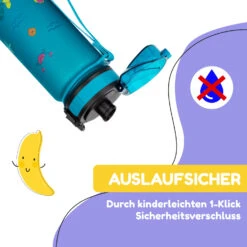 Schmatzfatz Trinkflasche Sportflasche 500 Ml 24 Cm Tritan 12 Schmatzfatz Trinkflasche Sportflasche 500 Ml 24 Cm Tritan -Klarstein 10040333 de 0003 usp